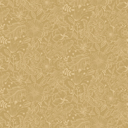 13127 - Wilma Wallpaper - Yellow - Midbec