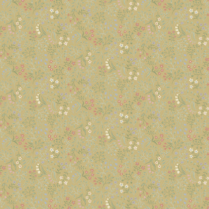 13132 - Marie Wallpaper - Yellow - Midbec