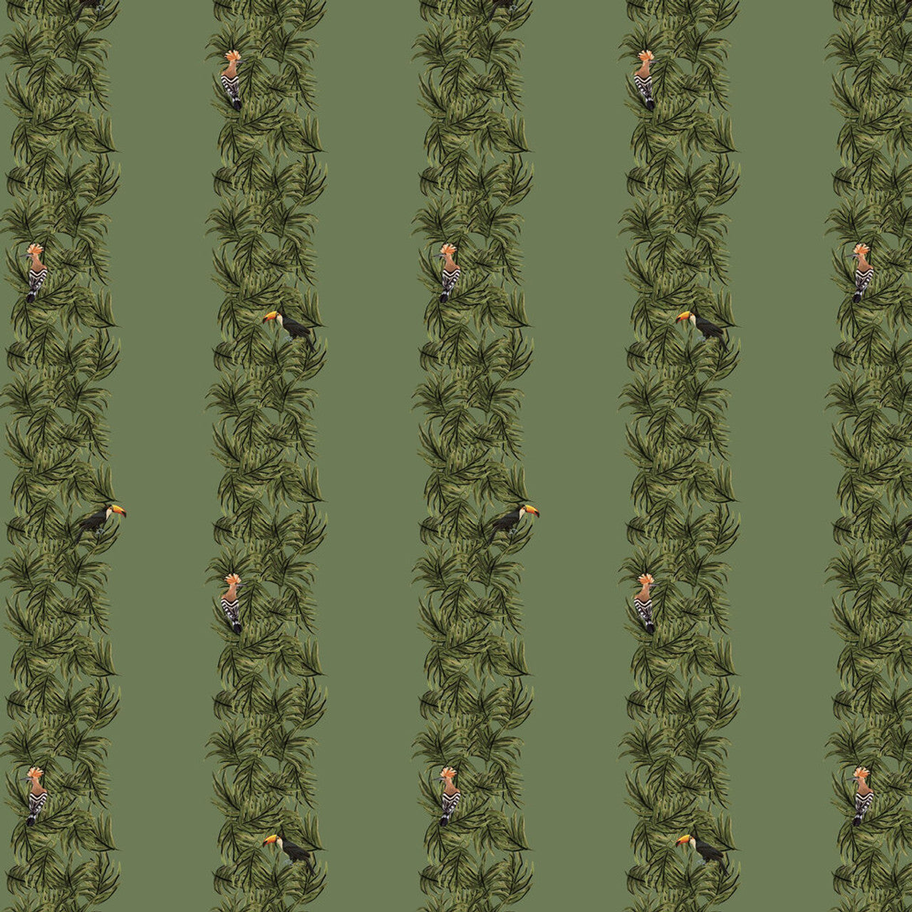 13135 - Compala Eden Wallpaper - Green - Ted Baker