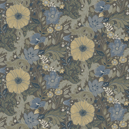 13135 - Victor Wallpaper - Brown - Midbec