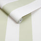 131442 - Quartet Stripe Wallpaper - Sage - Graham & Brown