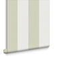 131442 - Quartet Stripe Wallpaper - Sage - Graham & Brown