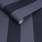 131445 - Quartet Stripe Wallpaper - Midnight - Graham & Brown