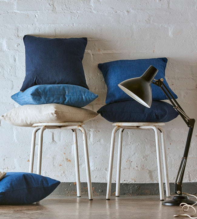 Plains One +1 Room Fabric - Navy