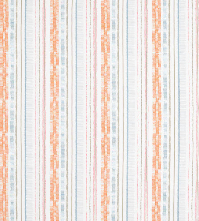 Noki Fabric - Satsuma / Sky / Pebble