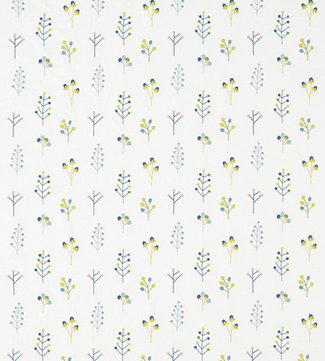 Mukula Fabric - Gecko / Citrus / Pacific