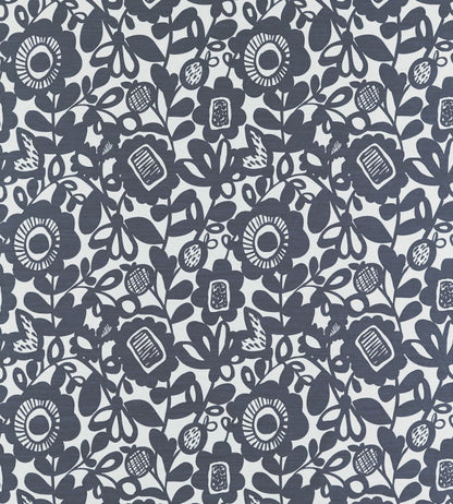 Kukkia Fabric - Ink