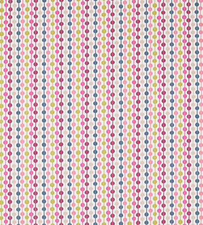 Paikka Fabric - Bilberry / Rhubarb / Indigo