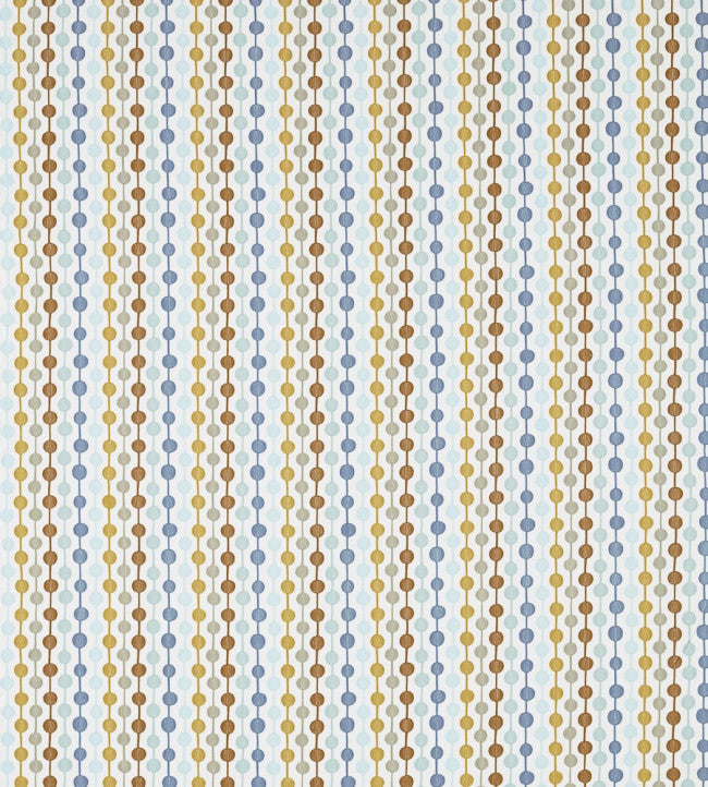 Paikka Fabric - Cinnamon / Sky / Hemp