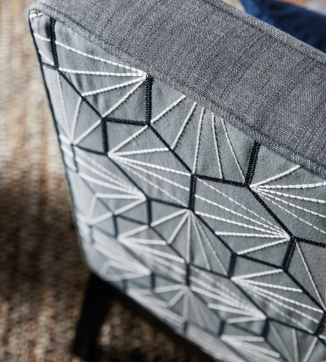 Aikyo Room Fabric - Steel