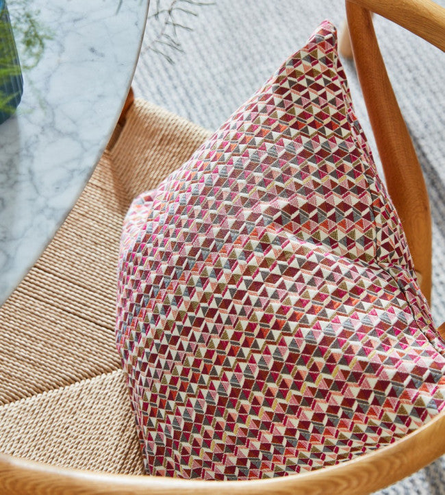 Concentric Room Fabric - Flamenco