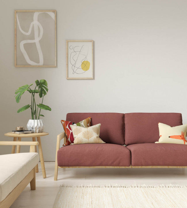 Esala Plains Room Fabric - Raspberry Jam