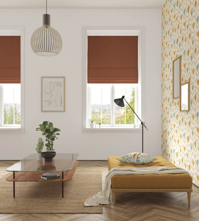 Esala Plains Room Fabric - Nutmeg