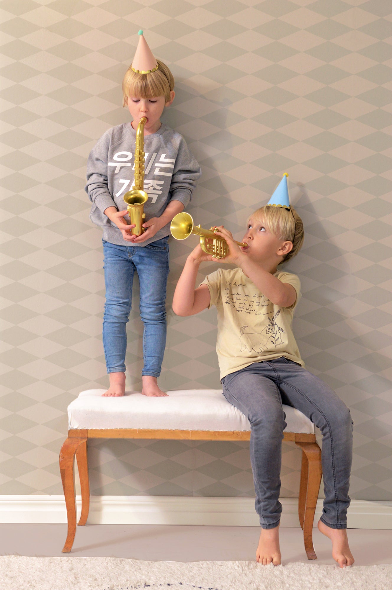 Copenhagen Beige Green Wallpaper - Majvillan