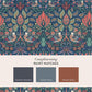 140477 - Dove & Rose Wallpaper - Midsummer - William Morris