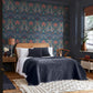 140477 - Dove & Rose Wallpaper - Midsummer - William Morris