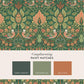 140480 - Dove & Rose Wallpaper - Woodland - William Morris