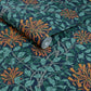140484 - Honeysuckle Wallpaper - Tidewater Blue - William Morris