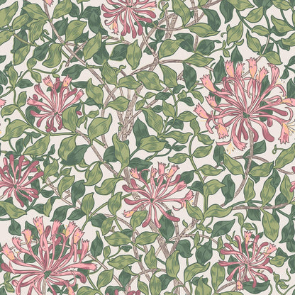 140486 - Honeysuckle Wallpaper - Blossom - William Morris