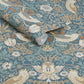 140503 - Strawberry Thief Wallpaper - Washed Blue - William Morris
