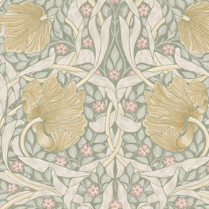 140506 - Pimpernel Wallpaper - Spring Breeze - William Morris