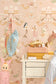 Mermaid Reef Sweet Pink Wallpaper - Majvillan