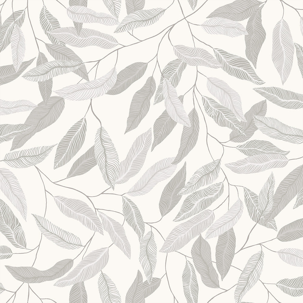15901 - Florian Wallpaper - Gray - Midbec