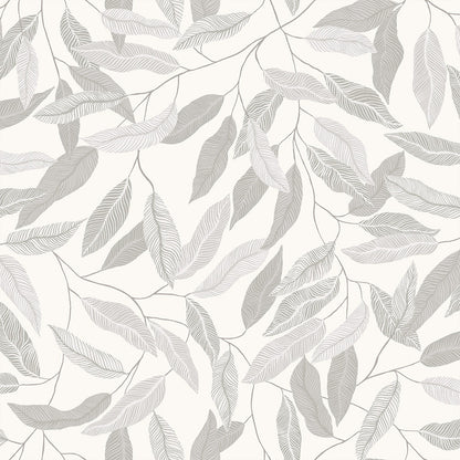 15901 - Florian Wallpaper - Gray - Midbec