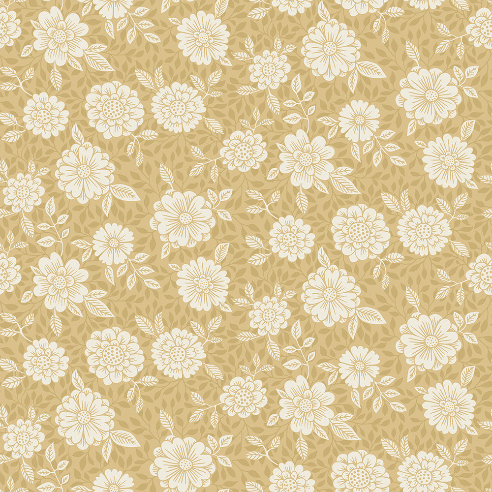 15910 - Lizette Wallpaper - Yellow - Midbec