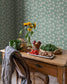 15911 - Lizette Wallpaper - Forest Green - Midbec