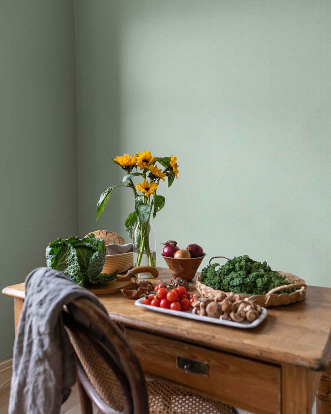 15917 - Athena Wallpaper - Green - Midbec