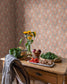 15928 - Stensota Wallpaper - Terracotta - Midbec