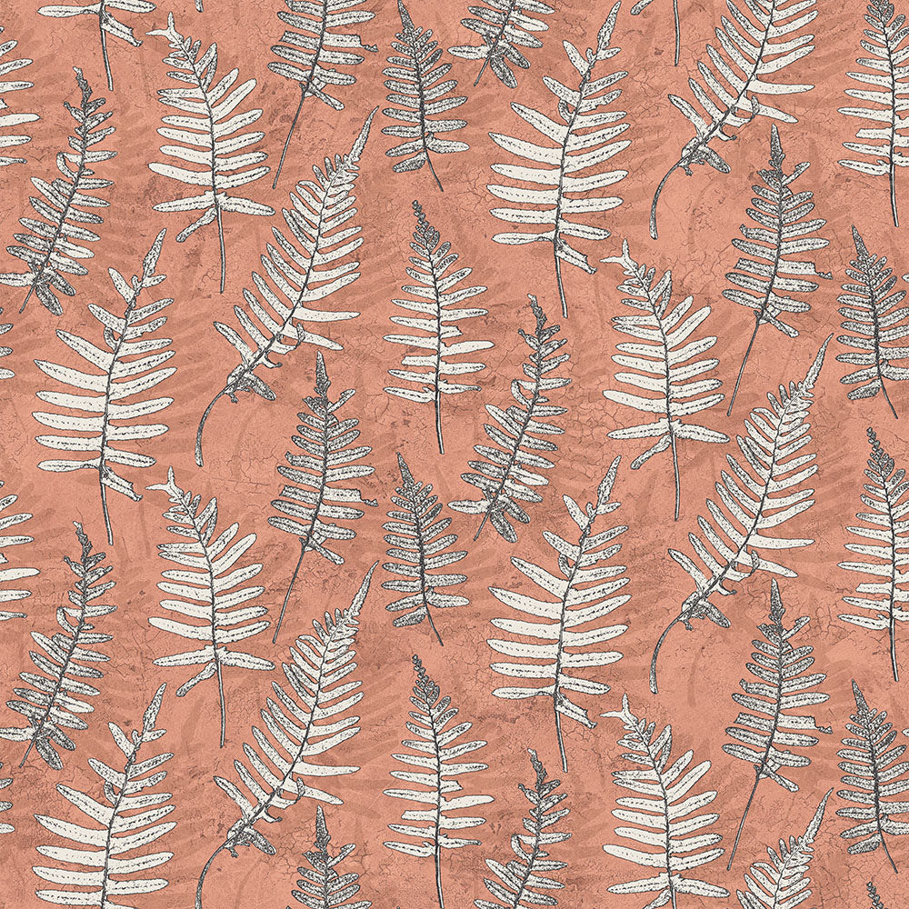 15928 - Stensota Wallpaper - Terracotta - Midbec