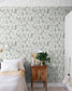 15929 - Betula Wallpaper - Turquoise - Midbec