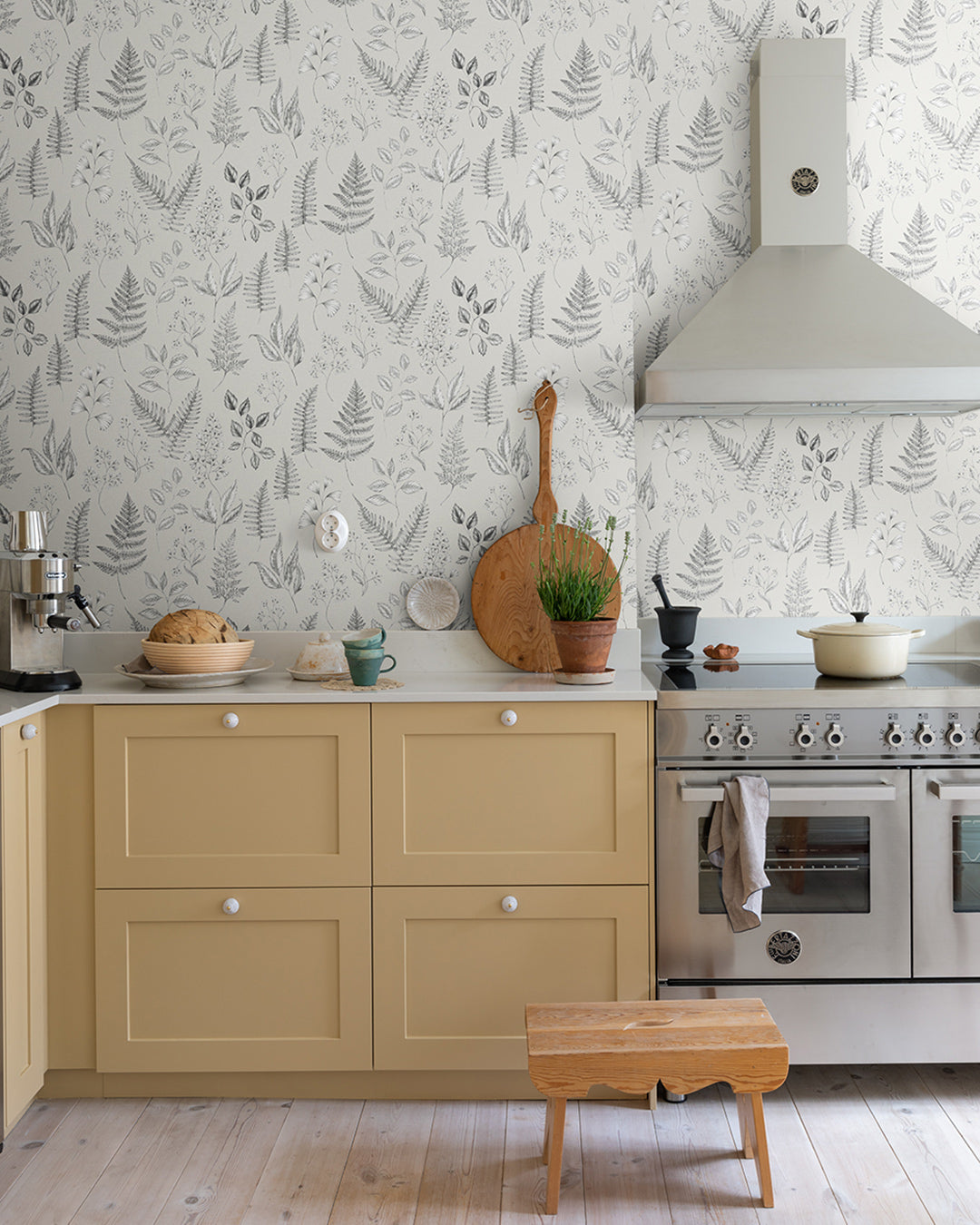 15930 - Betula Wallpaper - Gray - Midbec