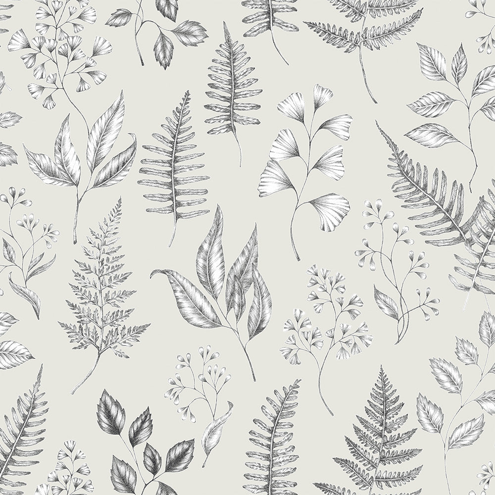 15930 - Betula Wallpaper - Gray - Midbec