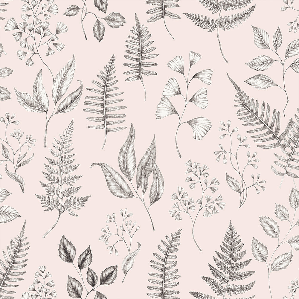 15935 - Betula Wallpaper - Light Pink - Midbec