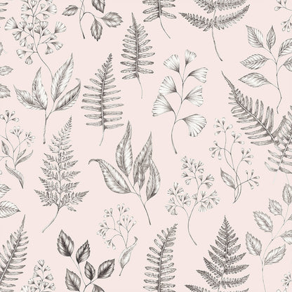 15935 - Betula Wallpaper - Light Pink - Midbec