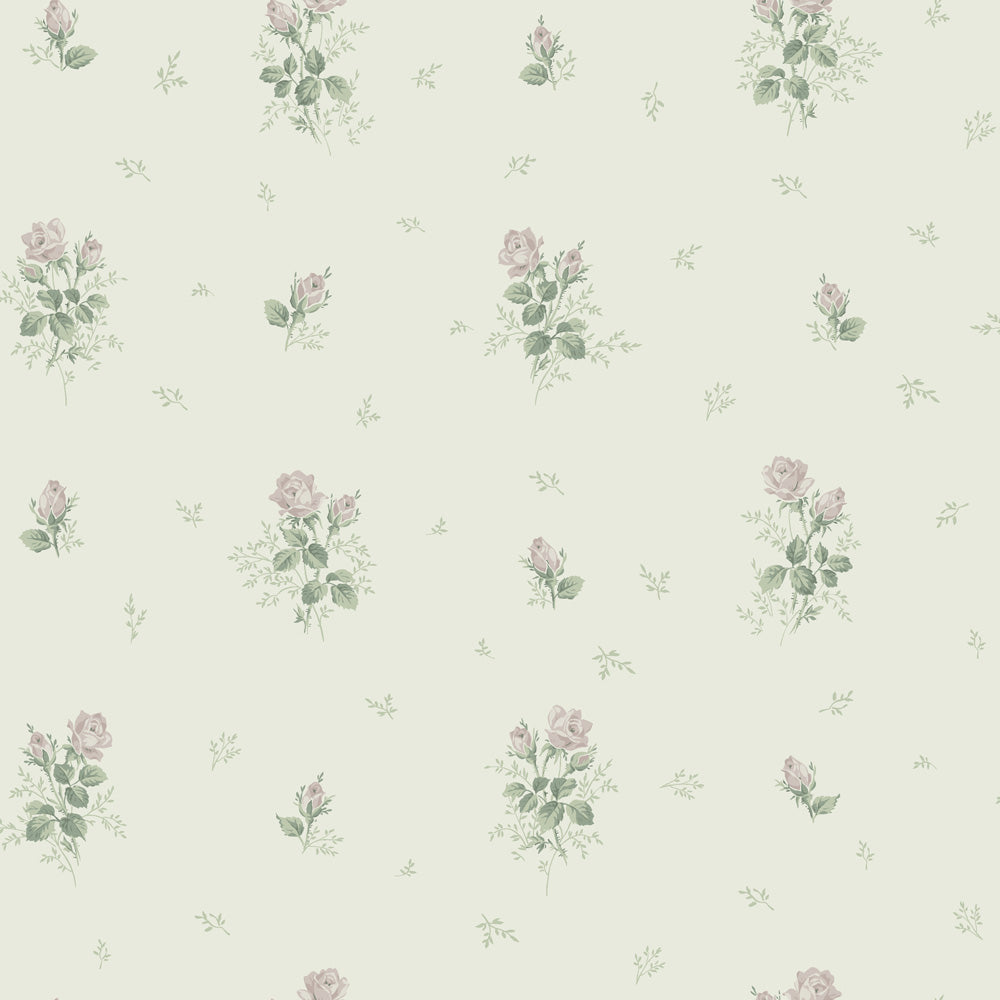 16006 - Rosmarie Wallpaper - Light Gray - Midbec