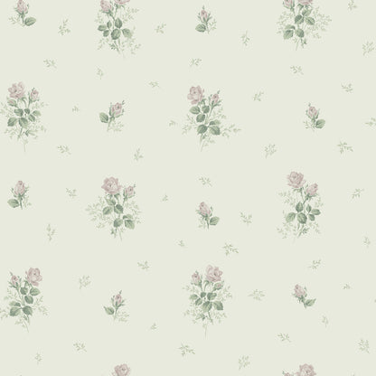 16006 - Rosmarie Wallpaper - Light Gray - Midbec