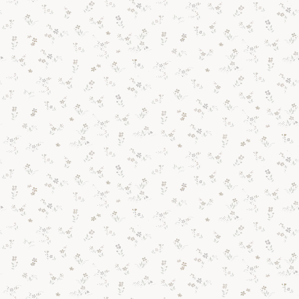16008 - Sommarnatt Wallpaper - White - Midbec