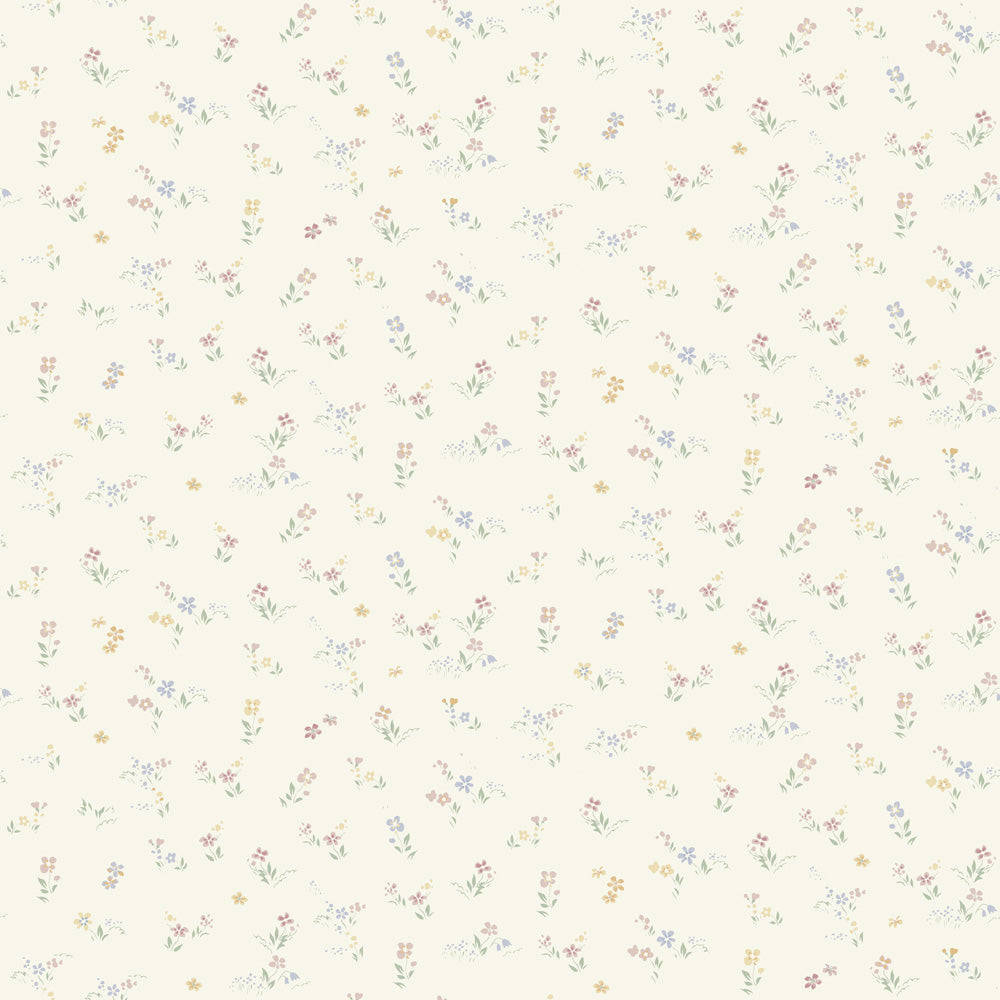 16009 - Sommarnatt Wallpaper - Cream - Midbec