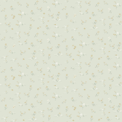16010 - Sommarnatt Wallpaper - Light Green - Midbec