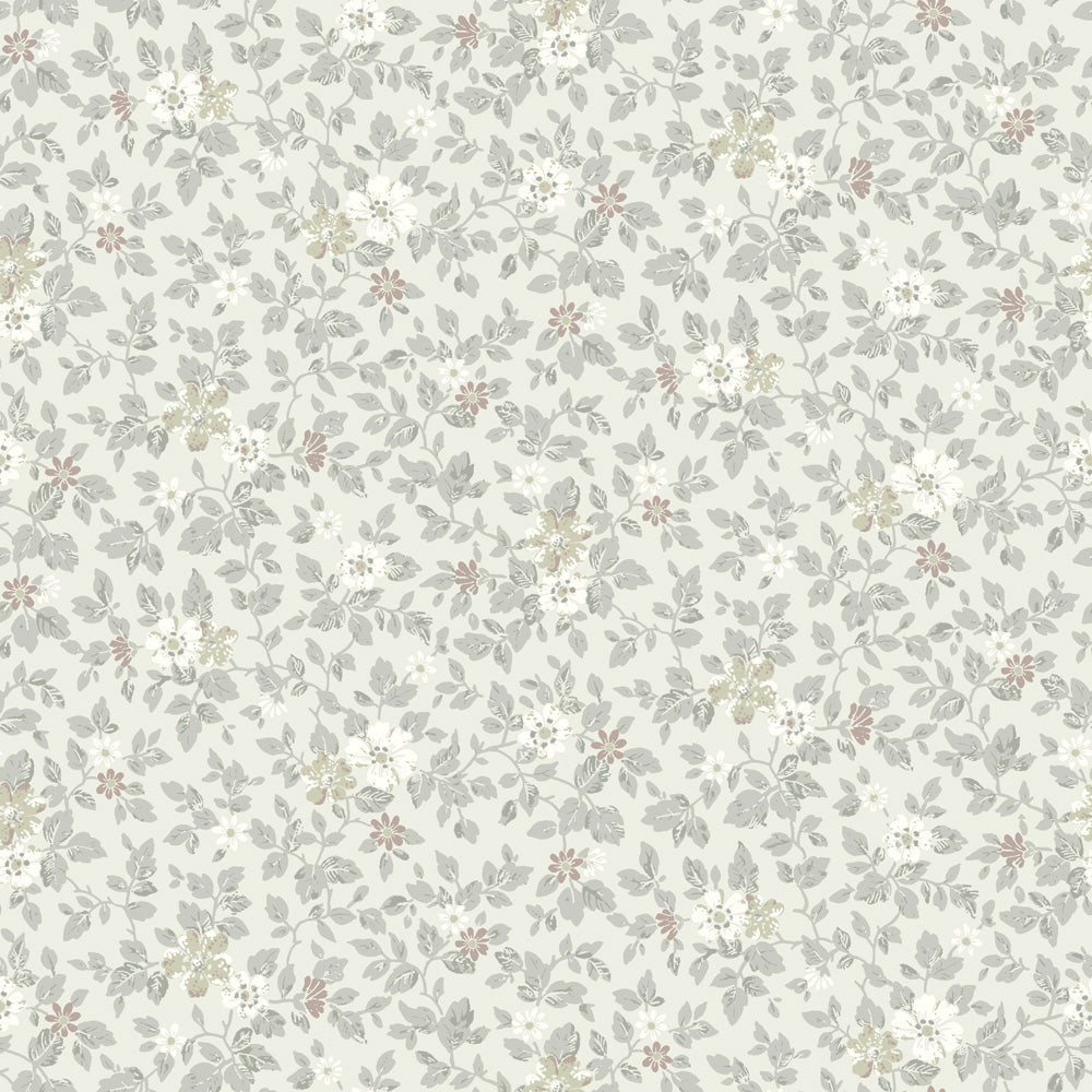 16011 - Linnea Wallpaper - Gray - Midbec