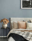 16028 - Jute Wallpaper - Dark Blue/Gray - Midbec