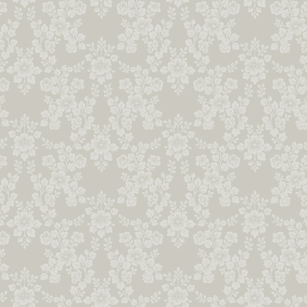 16030 - Rosita Wallpaper - Warm Gray - Midbec