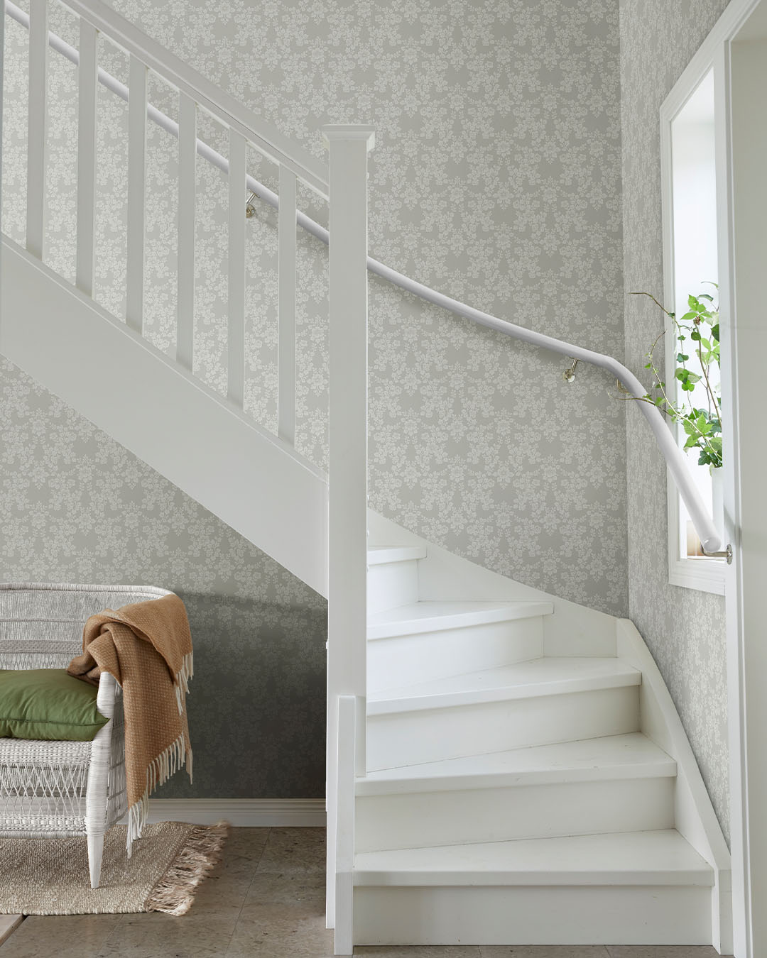 16031 - Rosita Wallpaper - Light Gray - Midbec