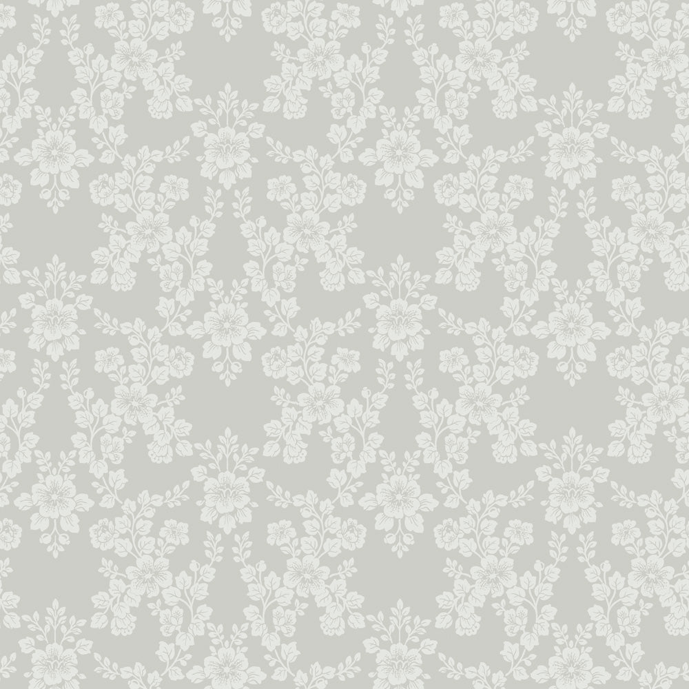 16031 - Rosita Wallpaper - Light Gray - Midbec