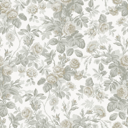 16034 - Rosdalen Wallpaper - Beige - Midbec