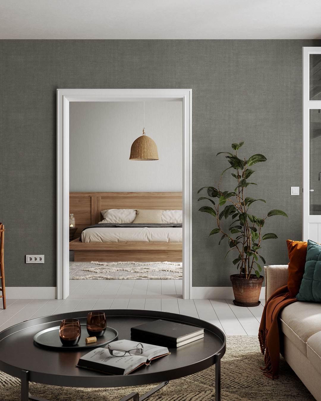 16047 - Aska Wallpaper - Ash - Midbec